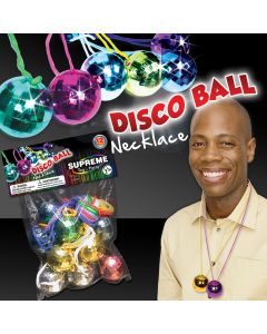 Disco Ball Necklaces