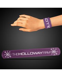 8 3/4" Purple Slap Bracelets