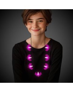 Light Up Bat Necklace