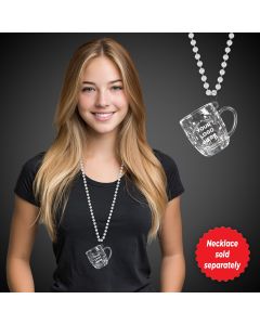Clear Beer Mug Medallion