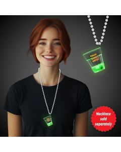Jade LED 2oz Shot Glass Medallion