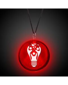 Red Lighted Badges with J - Hook