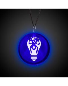 Blue Lighted Badges with J - Hook