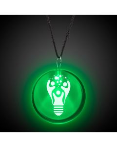 Green Lighted Badges with J - Hook