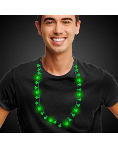 Shamrock Light Up Necklace