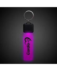 Pink LED Keychain