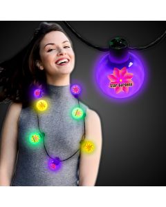 Mardi Gras LED Ball Necklace