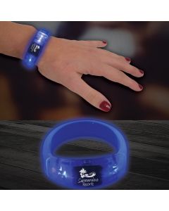 Blue LED Bangle Bracelet