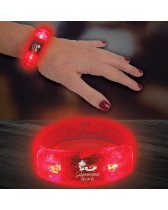 Red LED Bangle Bracelet