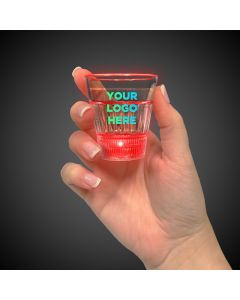 Light Up Red Shot Glass