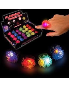 Porcupine Shaped LED Jelly Rings