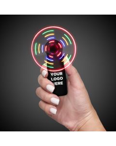 4" Black Body LED Fan