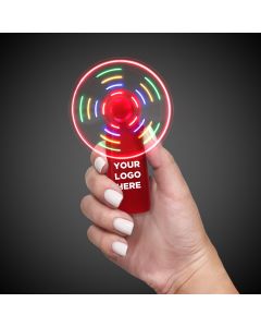 4" Red Body LED Fan