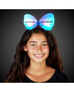 Light Up LED Bow Headband