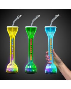 Transparent LED Yard Glasses