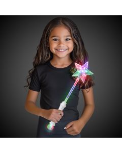 Multi Color Star Wand - 15 Inch
