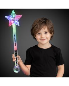 Prism Star LED Wand with Strobe