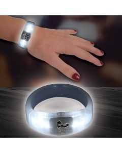 White LED Bangle Bracelet