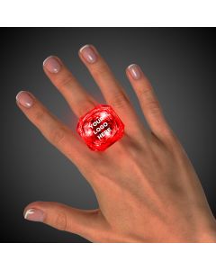 Red Light Up Diamond Rings