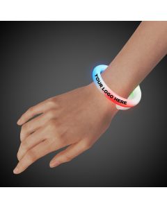 Multicolor Flashing Coil Tube Bracelet