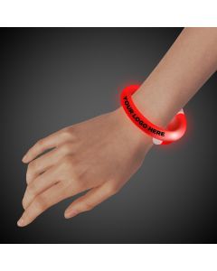 Red Flashing Coil Tube Bracelet