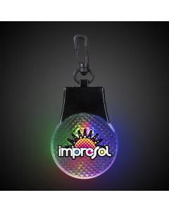 Clear Light Up Safety Reflector