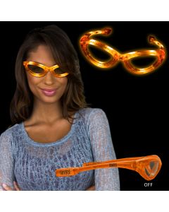 Orange LED Sunglasses