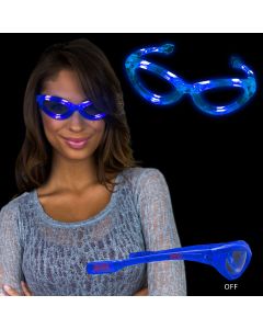 Blue LED Sunglasses