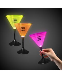 Neon LED Martini Glasses LED Cup