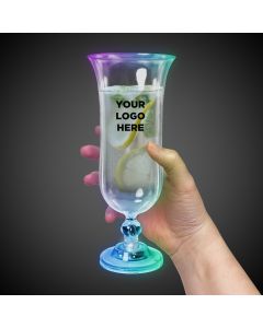 Light Up Hurricane Glass
