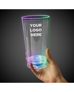 16oz Flashing Multi-Color LED Pint Glass