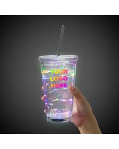 Multicolor String Light 16oz LED Cup