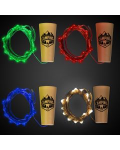 LED Cork String Light Set
