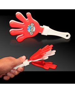 Red & White Hand Clappers