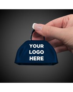 3" Navy Blue Metal Cowbells