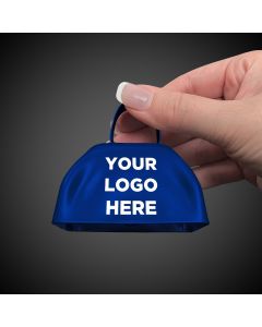 3" Blue Metal Cowbells