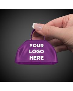 3" Purple Metal Cowbells