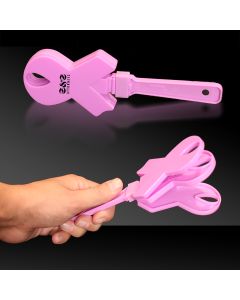 Pink Ribbon Hand Clappers