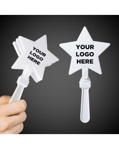 White Star Shape Hand Clappers