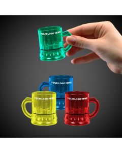 Assorted Color Mini Mugs - 1 Ounce