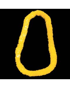 Yellow 34" Plastic Leis