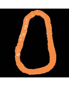 Orange 34" Plastic Leis