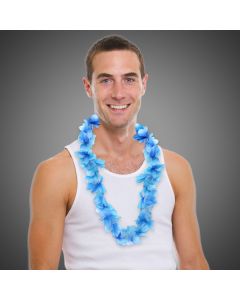 Blue Flower Leis