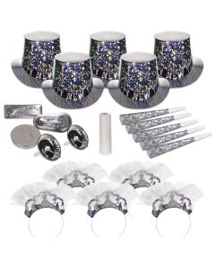 Sterling Silver New Year's Eve Kit for 10 People