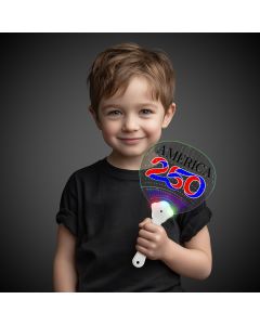 USA 250th Anniversary LED Hand Fan