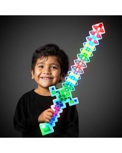 Blue Popit Lightup Pixel Sword