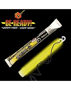 30 Minute Yellow Glow Stick - 6 Inch
