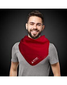 Solid Red 22" x 22" Cotton Bandana