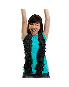 Black Feather Boa 