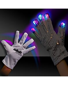 Rock Star Flashing Sequin Glove